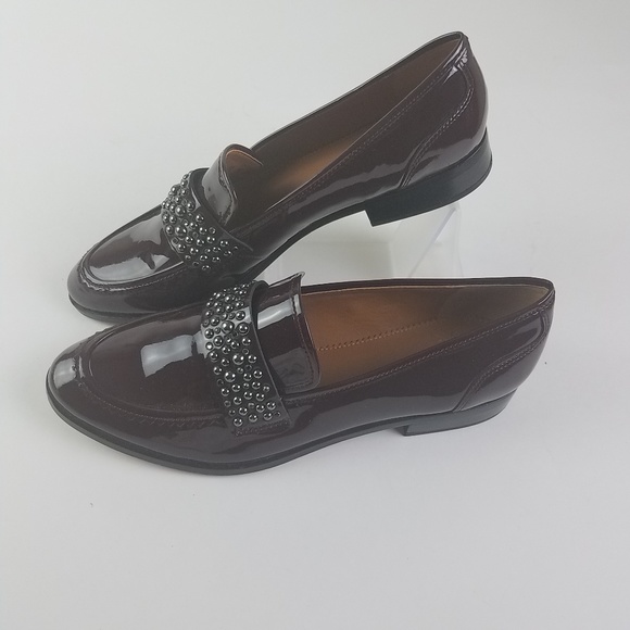 franco sarto pink loafers